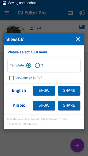 CV Editor Pro Resume
