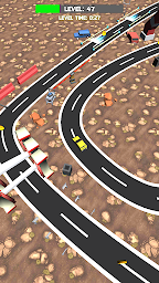 Line Race 3D: Tiny Toon Car