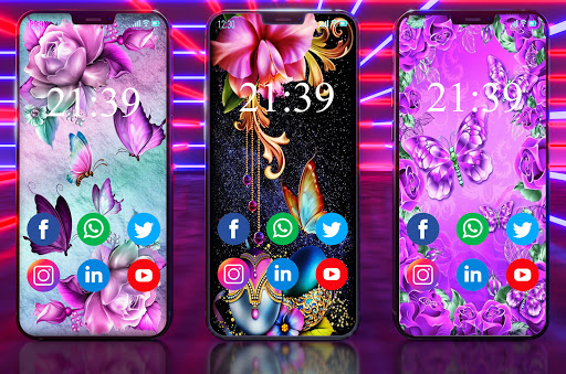Android application Butterfly Wallpapers screenshort