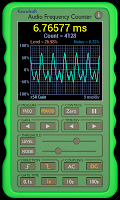 screenshot of Audio Frequency Counter