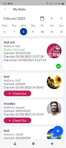 CRM iGuru Screen 2