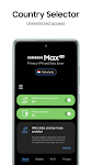 screenshot of Samsung Max VPN & Data Saver