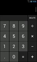 screenshot of Calculator (Holo)