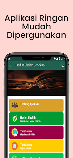 Kumpulan Hadist Shahih Lengkap Screen 2