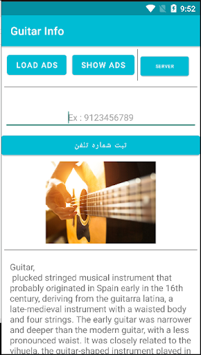 Guitar info