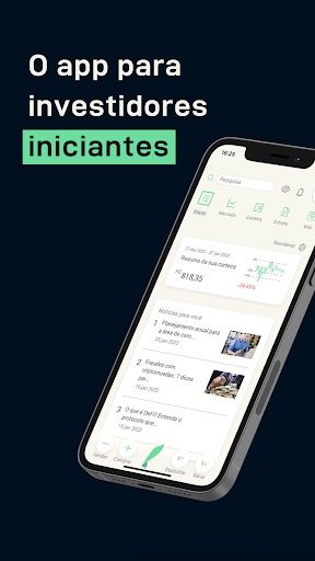 Android application Leve Investimentos screenshort