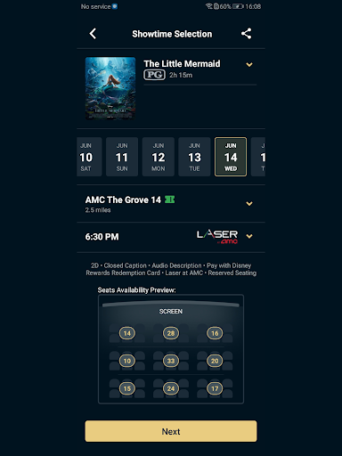 Hollywood.com - Tickets & More Screen 2