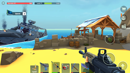 TEGRA: Zombie survival island - Action - games
