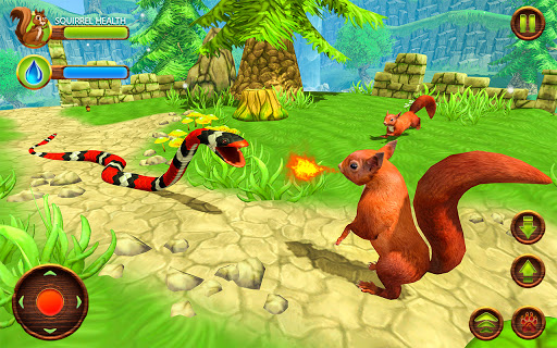 Wild Squirrel Simulator u2013 Wildlife Forest Game  screenshots 4