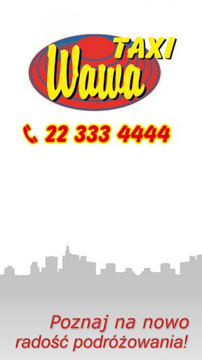 Wawa Taxi Warszawa 22 333 4444 Screen 2