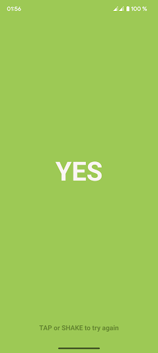 Yes or No Screen 3