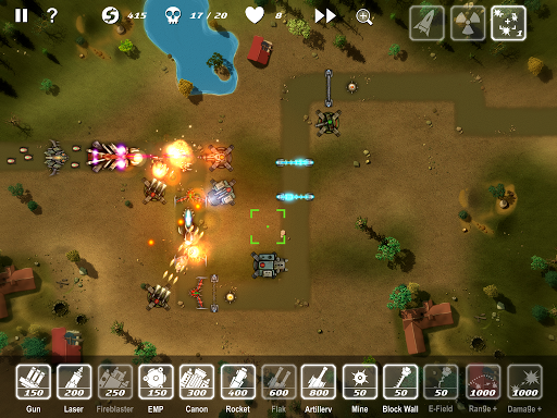 M.A.C.E. tower defense  screenshots 1