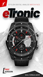 eTronic  Watch Face(圖2)-速報App