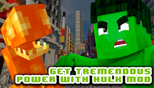 Hulk Mod для Minecraft PE