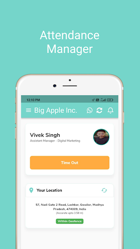 Android application Sanjeevani Employee Manager screenshort