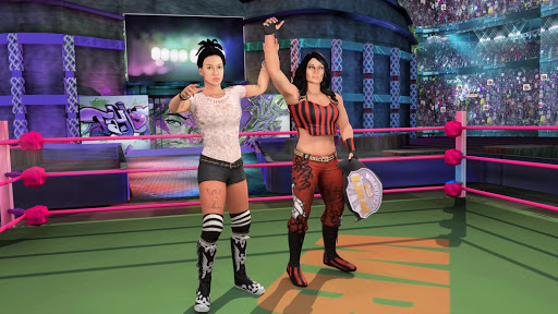 Bad Girls Wrestling-Spiel: GYM Women Fighting Games