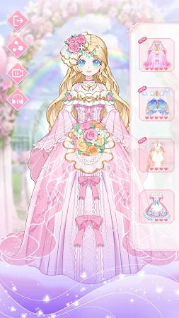 Game screenshot COCO:二次元の魔法少女・プリンセス着せ替えゲーム apk download