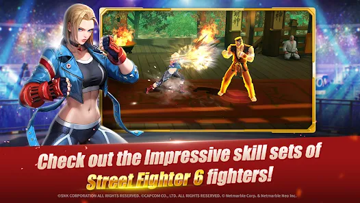 Epic 'The King of Fighters Allstar/Street Fighter 6' Collaboration – COMICON