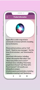 Siri assistant Voice Guide