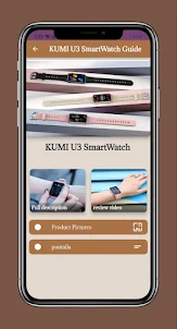 KUMI U3 SmartWatch Guide