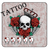Skull Tattoo Keyboard Theme icon