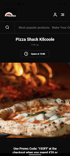 Android application Pizza Shack Kilcoole screenshort