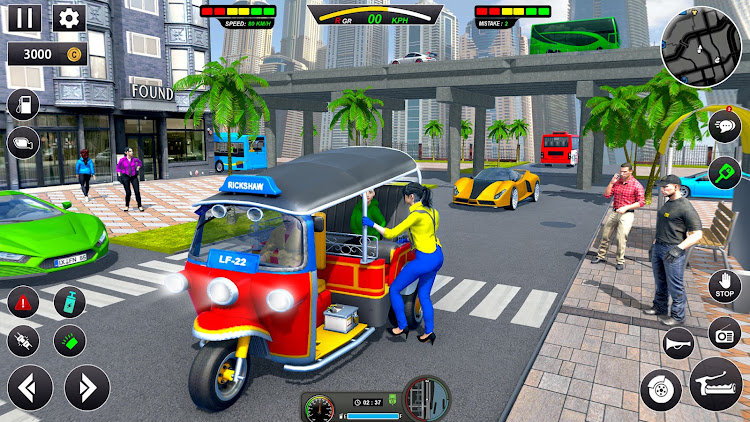 Modern Auto Rickshaw Driver 3D - 1.8 - (Android)