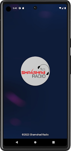 Android application Shamshad Radio screenshort