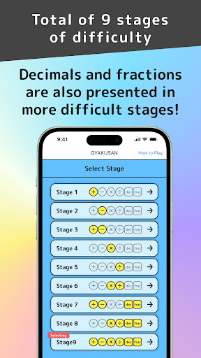 GYAKUSAN - Calculate backward