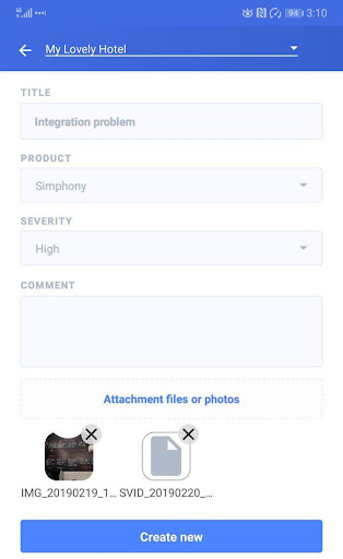 HRS Service Desk Screen 3