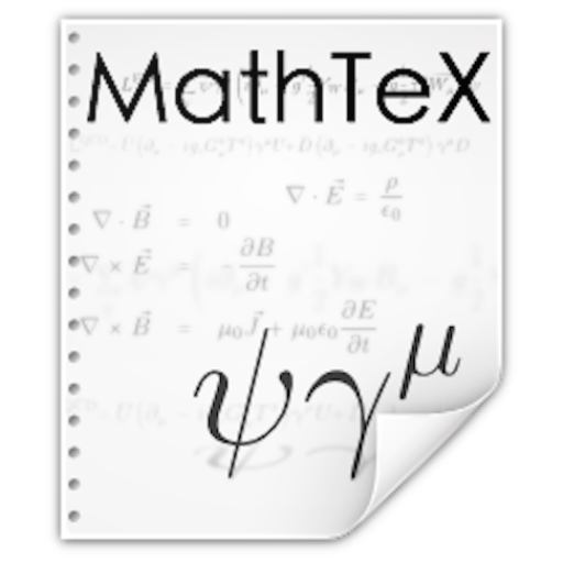 MathTeX: LaTeX Mathematics logo