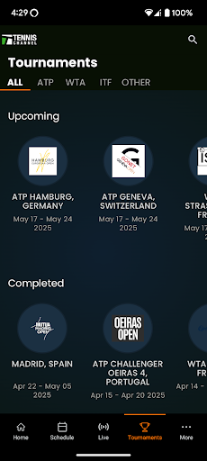 Tennis Channel Screenshot 2 - AppWisp.com