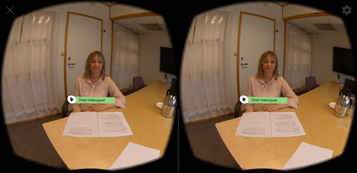 Jobbintervju VR Screen 2