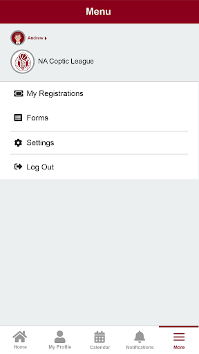 Screenshot of NA Coptic League
