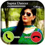 Sapna Dancer Fake Call icon