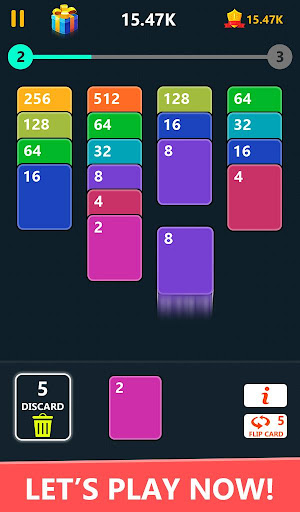 2048 Solitaire Card Game - 2048 Zen Cards 2.7 screenshots 1