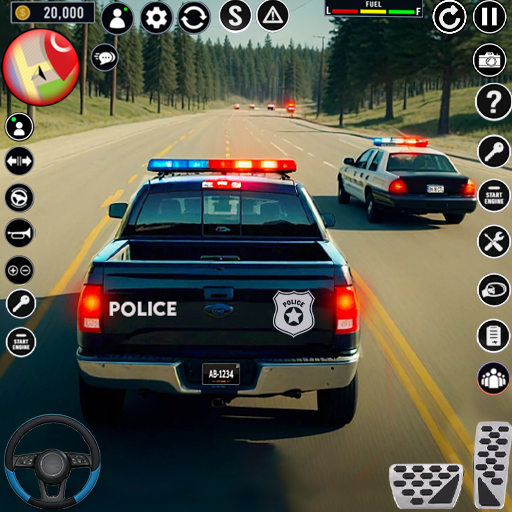 Cop Car Chase 3D Police Car تنزيل على نظام Windows