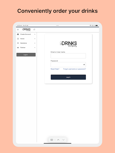 The Drinks Company Screen 3