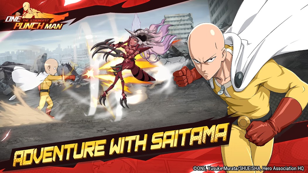 One Punch Man - The Strongest 1.5.6 APK + Mod (Remove ads / Mod speed) for Android