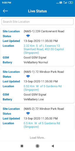 Qsafe Monitoring Screen 3