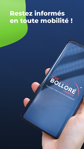 Android application CSE BOLLORÉ LOGISTICS screenshort