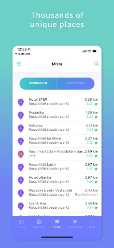 Swimplaces Screen 2