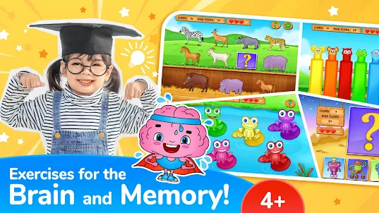 123 Kids Fun Memory Games