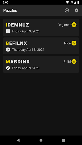 Spelling Game Screen 3