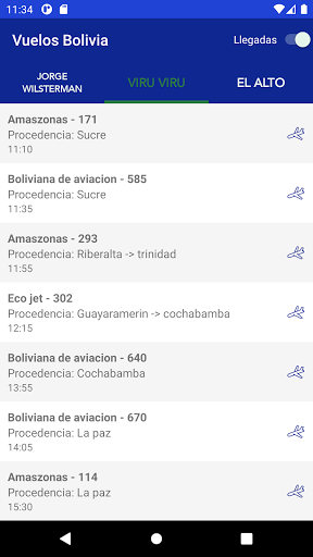 Vuelos Bolivia Screen 3