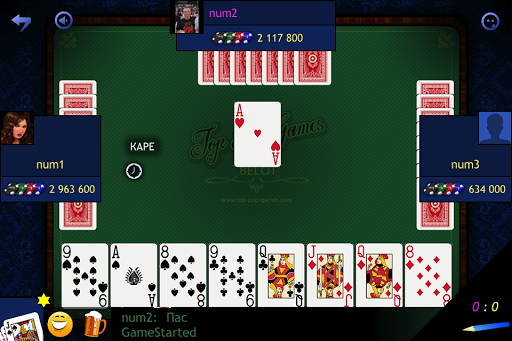 Play Belot (Bridge-belote) Screen 2