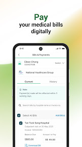 HealthHub SG screenshot