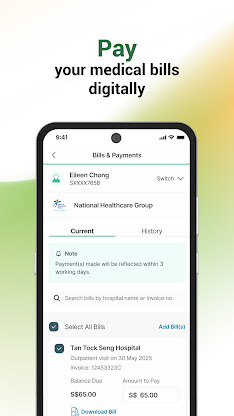 HealthHub SG screenshot 5