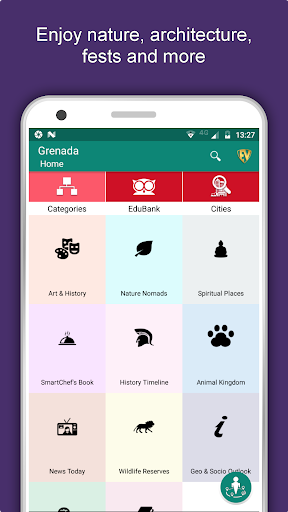 Android application Grenada Travel & Explore, Offl screenshort