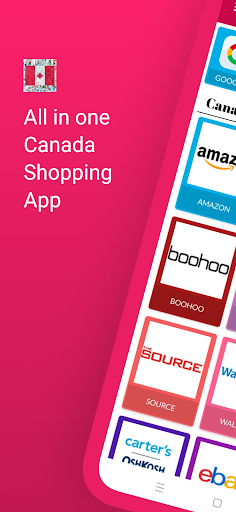 Android application Canada Shopping Hub screenshort